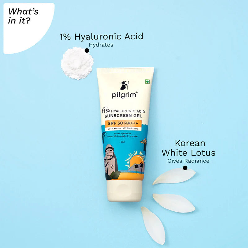 1% Hyaluronic Acid Sunscreen Gel SPF 50 PA+++