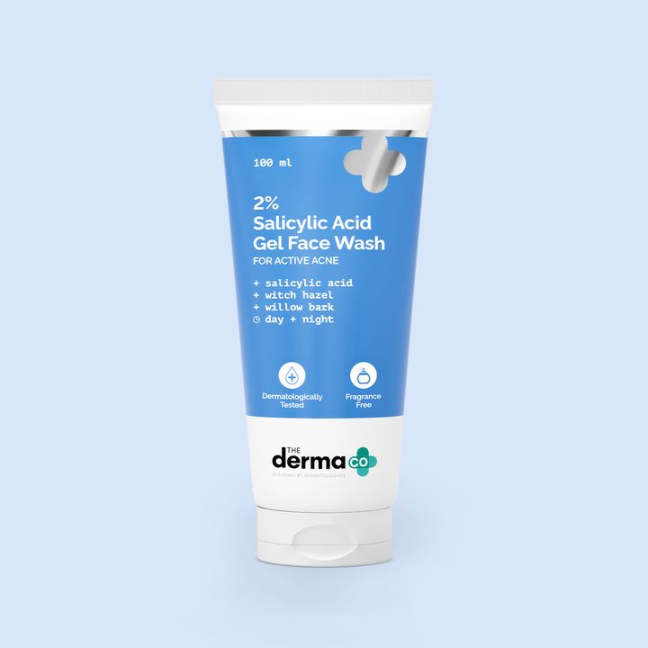 2% Salicylic Acid Gel Face Wash with Salicylic Acid & Witch Hazel - 100ml