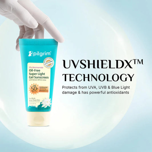 5% Niacinamide Oil-Free Super Light Gel Sunscreen SPF 50+ PA++++ - 40ml