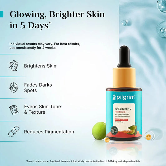 10% Vitamin C Face Serum For Daily Brightness