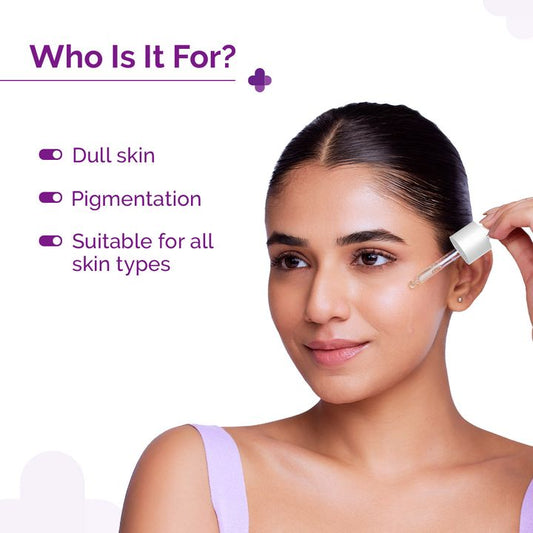 10% Vitamin C Face Serum with 5% Niacinamide & Hyaluronic Acid - 30ml