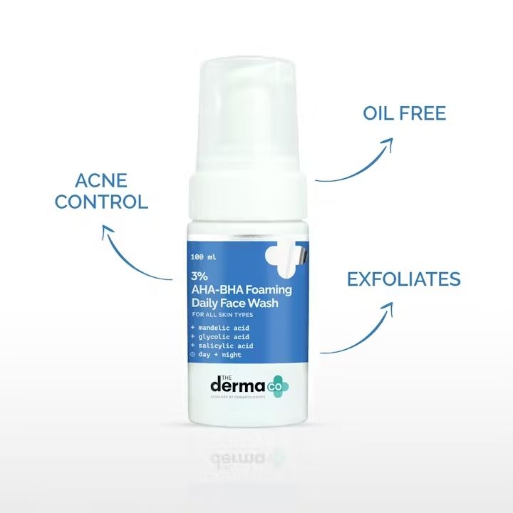 Dark Spots Kit (3% AHA+BHA Foaming Daily Face Wash + 2% Kojic Acid Face Serum + Pore Minimizing Priming Sunscreen)