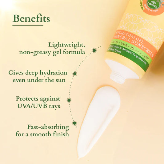 Hydrating Gel Mineral Sunscreen SPF 30 PA+++