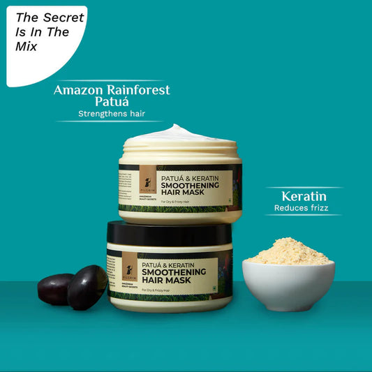 Patuá & Keratin Smoothening Hair Mask - 200ml