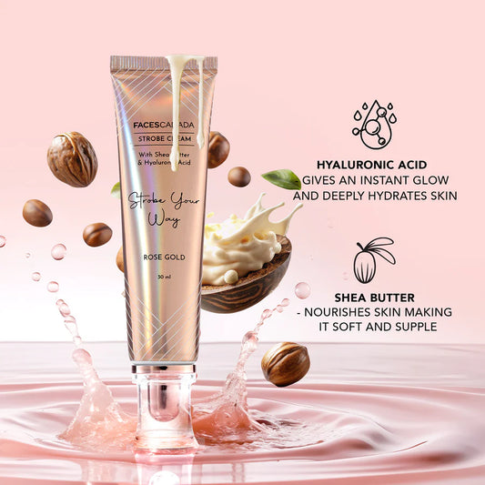 Strobe Cream Rose Gold