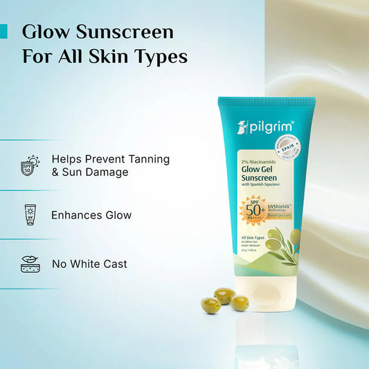 2% Niacinamide Glow Gel Sunscreen SPF 50+ PA+++ - 50g