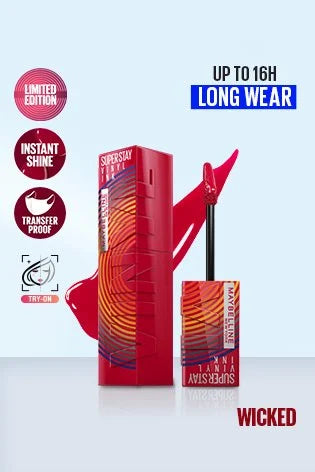 Maybelline Super Stay Vinyl Ink Liquid Lip Color Ltd Edition Music Collection