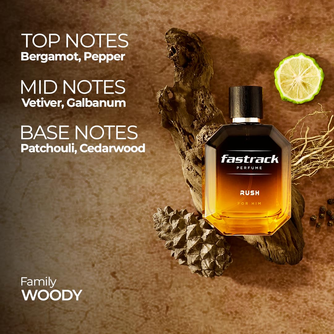 Fastrack Perfume Rush |Perfume for Men| 100 ml EDP