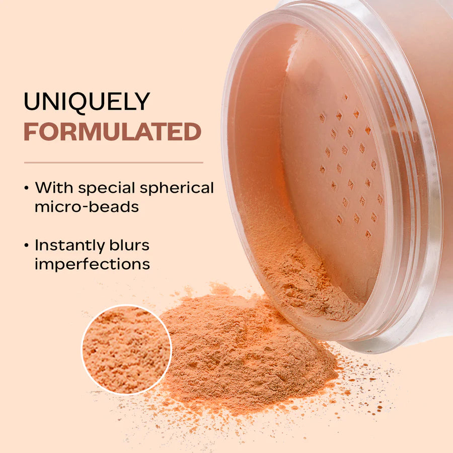 Setting and Finishing Loose Powder