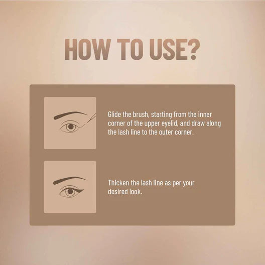 Quick dry liquid Eyeliner