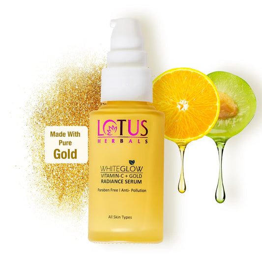 WhiteGlow VITAMIN-C + Gold RADIANCE SERUM