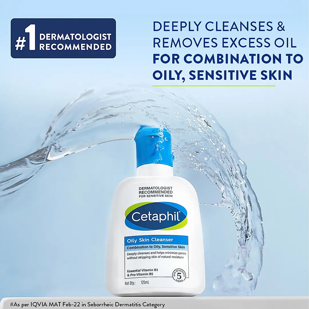 Cetaphil Gentle Skin Cleanser 125 ML | Dermat recommended