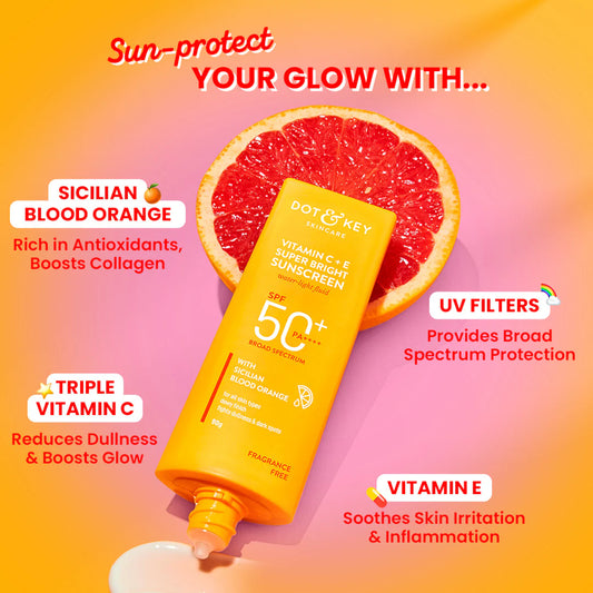 Vitamin C + E Sunscreen, SPF 50+ PA++++