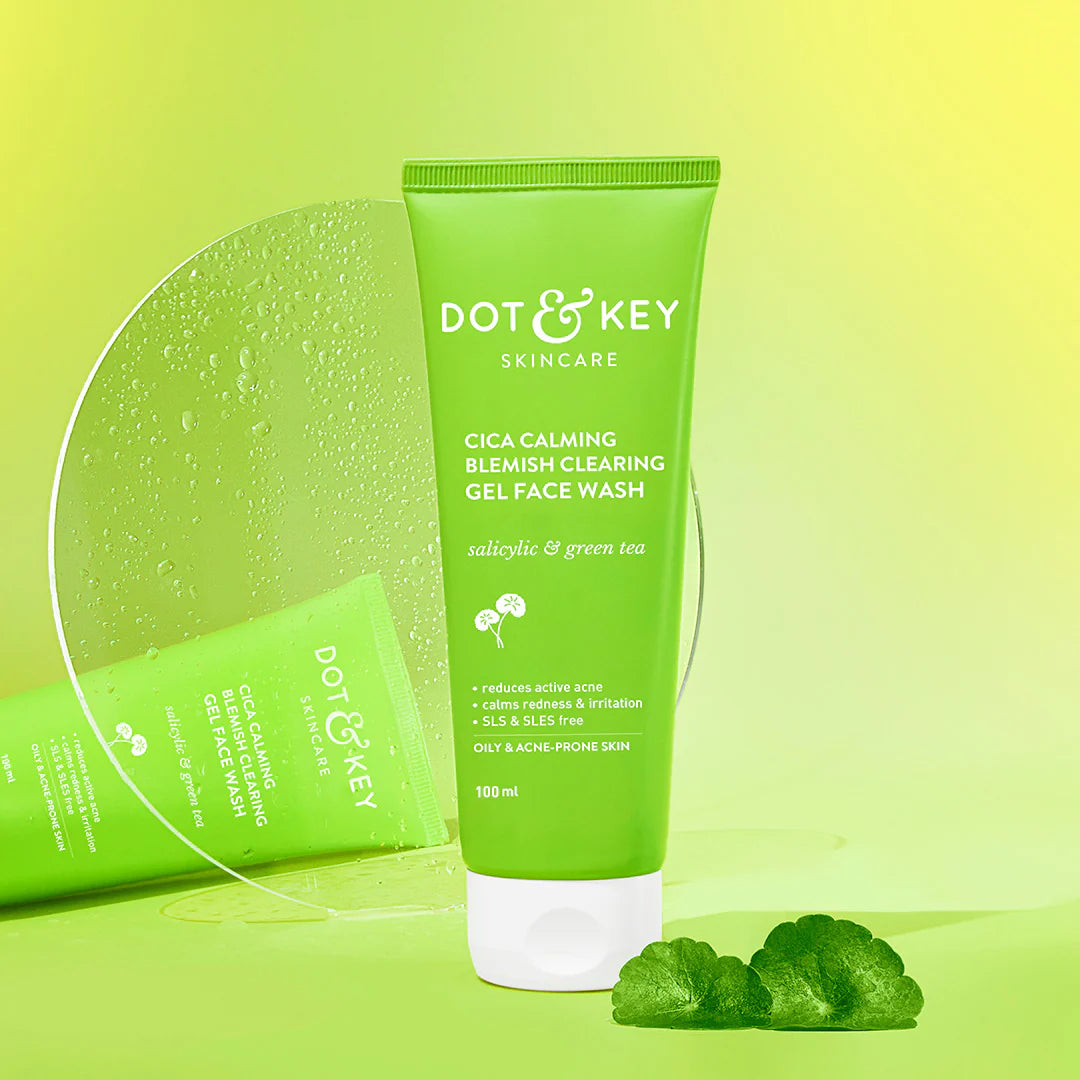 Cica + Salicylic Acid Gel Face Wash for Oily Skin (100ml)