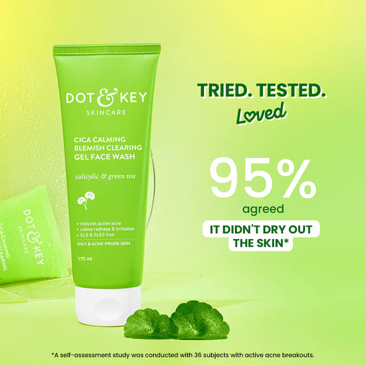 Cica + Salicylic Acid Gel Face Wash for Oily Skin (100ml)