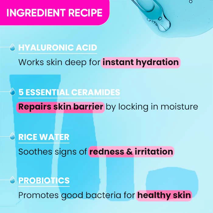 Hyaluronic & Ceramides Hydrating Face Serum (30ml)