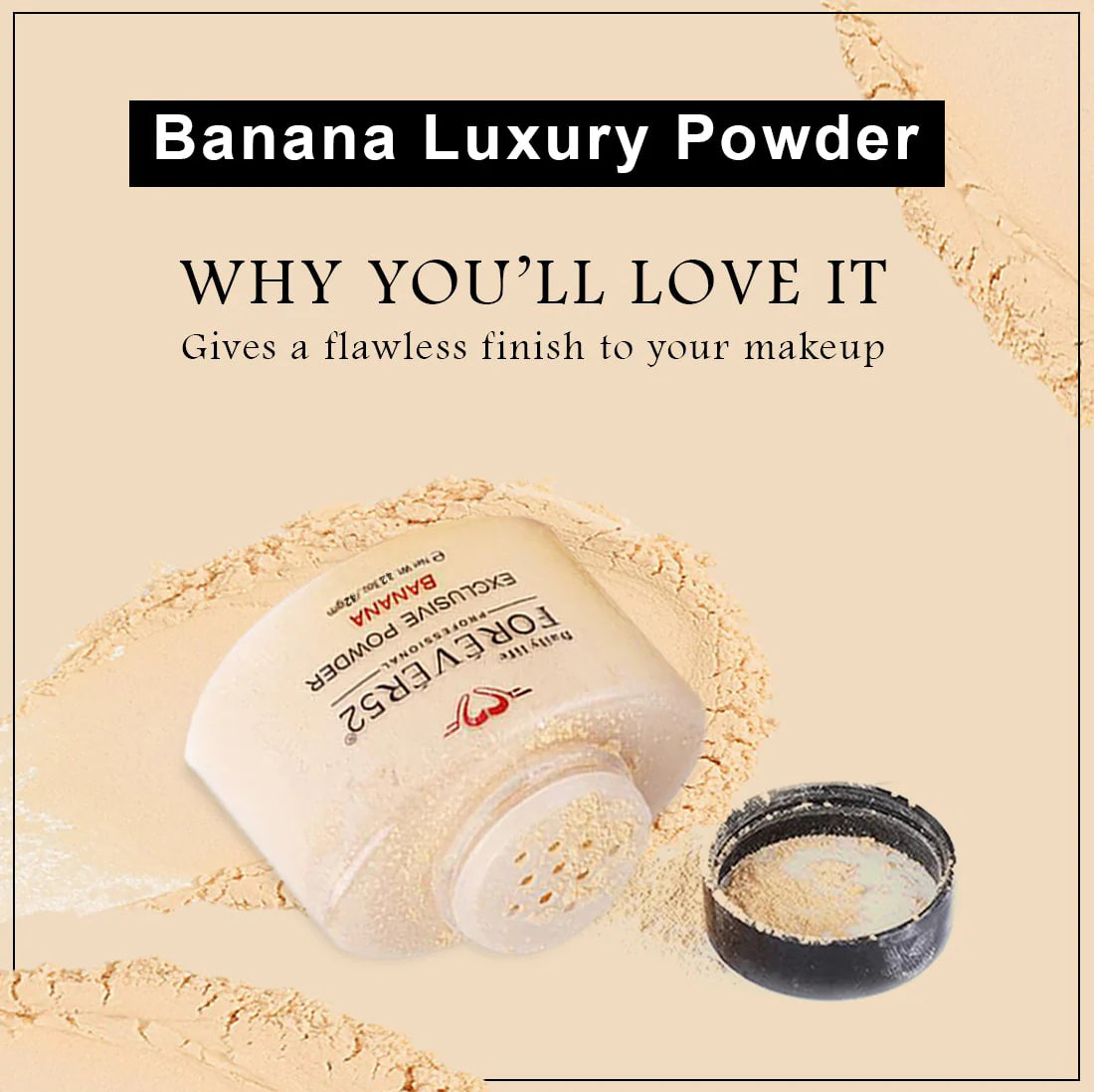 Exclusive Powder Banana 42gm Medium
