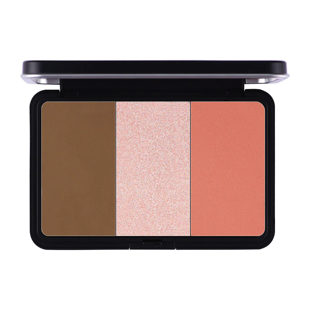Glambo Contour/Highlighter/Blush Palette
