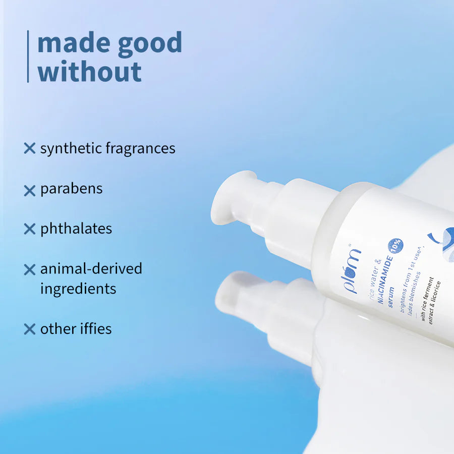 10% Niacinamide Serum for Face with Rice Water
