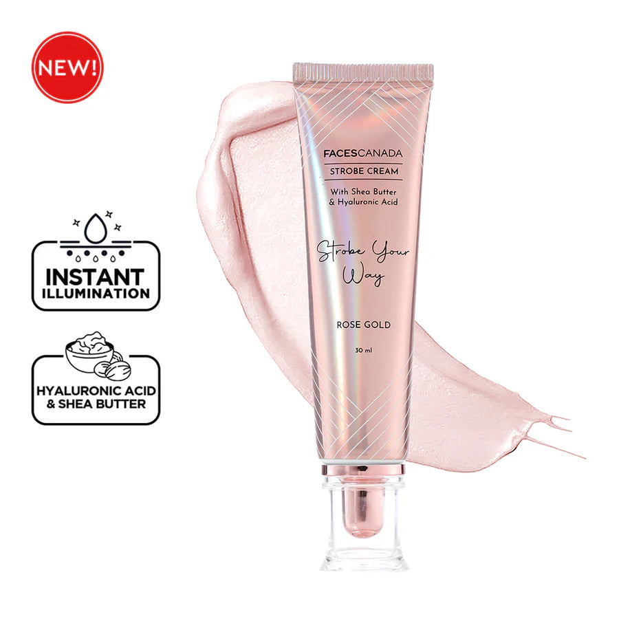Strobe Cream Rose Gold