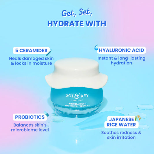 72HR Hydrating Lightweight Gel Moisturizer - 60ml