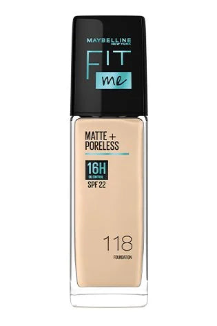 FIT ME MATTE + PORELESS LIQUID FOUNDATION