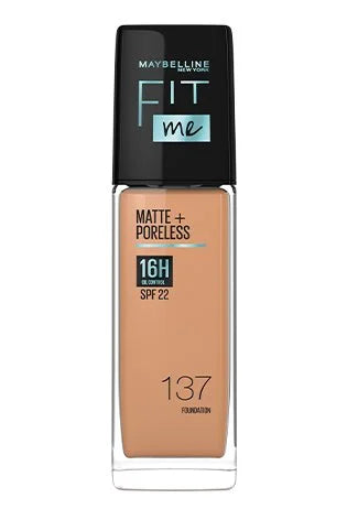 FIT ME MATTE + PORELESS LIQUID FOUNDATION