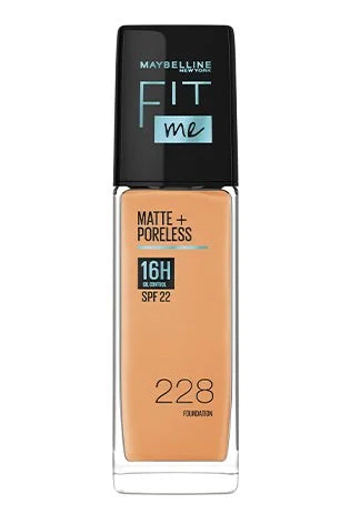 FIT ME MATTE + PORELESS LIQUID FOUNDATION