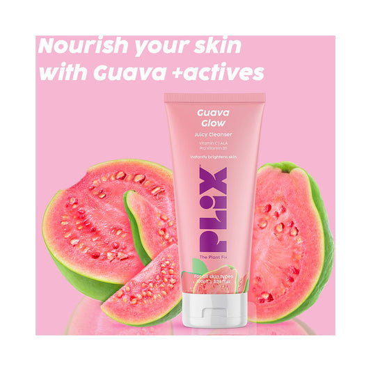PLIX THE PLANT FIX PLIX THE PLANT FIX Guava Glow Juicy Cleanser - 100 ml