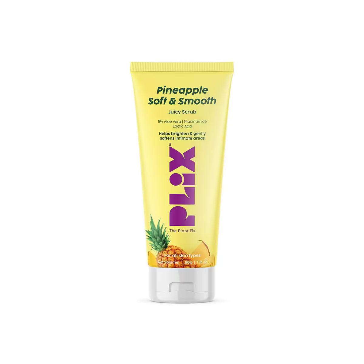 Pineapple Soft & Smooth Juicy Scrub, For Bright Intimate Area - 50 ml