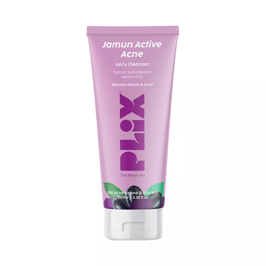 Plix Jamun Salicylic Acid Cleanser Gel For Active Acne (100ml)