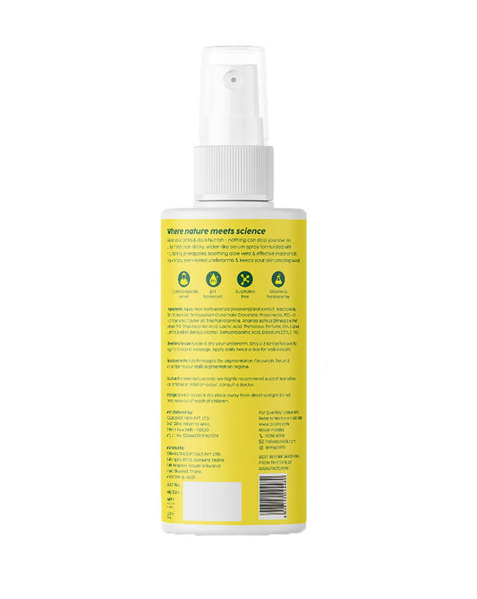 Pineapple Underarm Depigmentation Serum Spray-100 ml