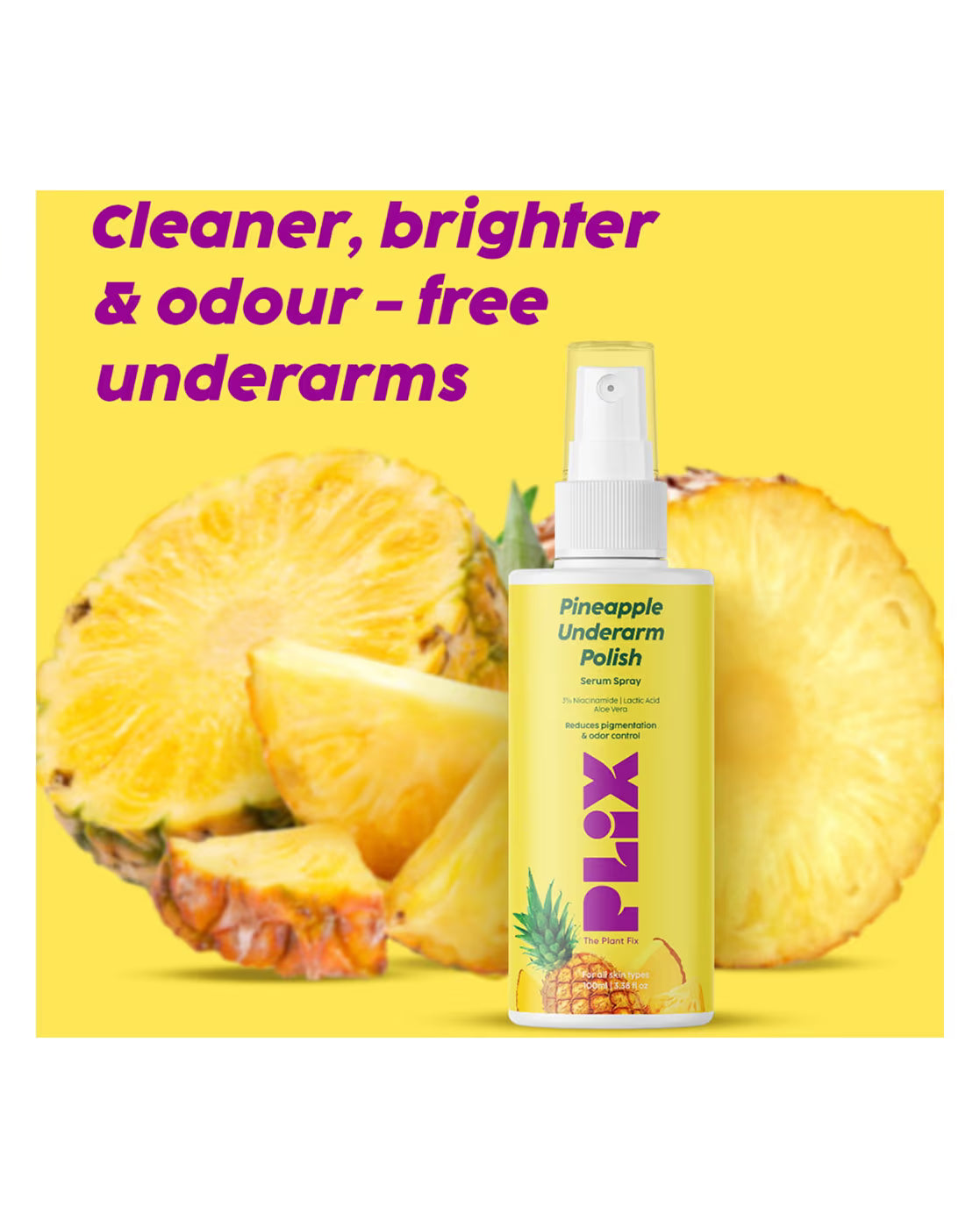 Pineapple Underarm Depigmentation Serum Spray-100 ml