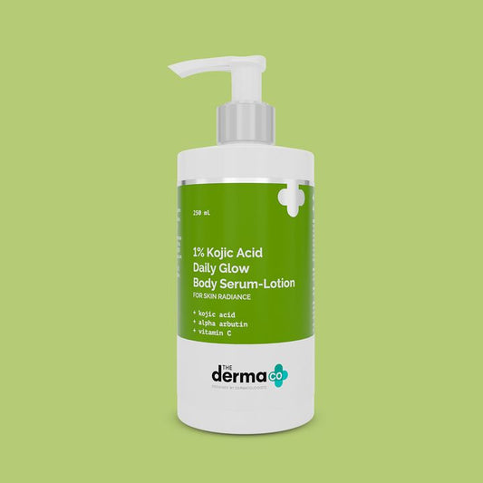 1% Kojic Acid Daily Glow Body Serum-Lotion For Skin Radiance - 250 ml