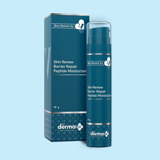 The Derma Co. X Dr V Skin Renew Barrier Repair Peptide Moisturizer with Peptide & Vitamin C - 50 ml