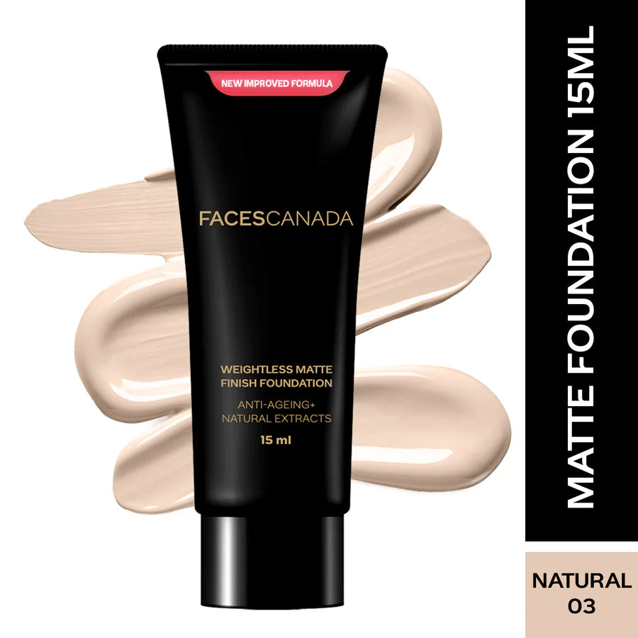 Weightless Matte Finish Foundation 15 ml