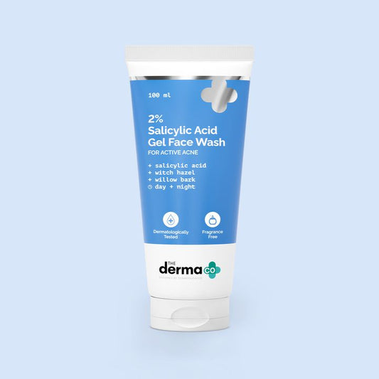 2% Salicylic Acid Gel Face Wash with Salicylic Acid & Witch Hazel - 100ml