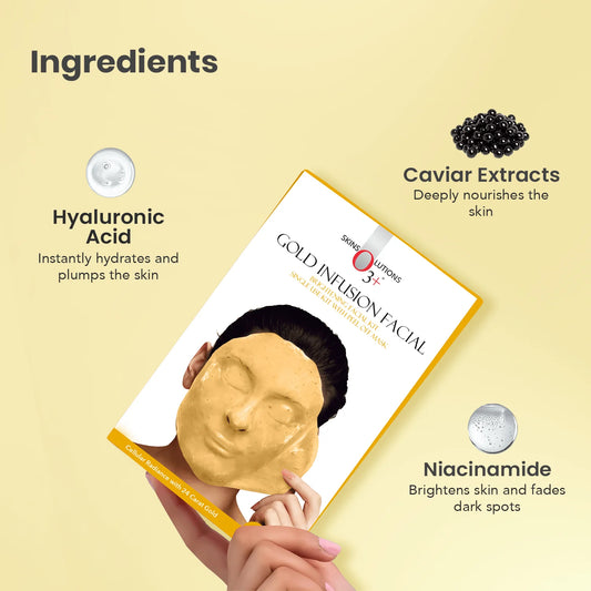 Gold Infusion Facial Peel Of Facial Kit for Softening and Smoothening Skin (45g)