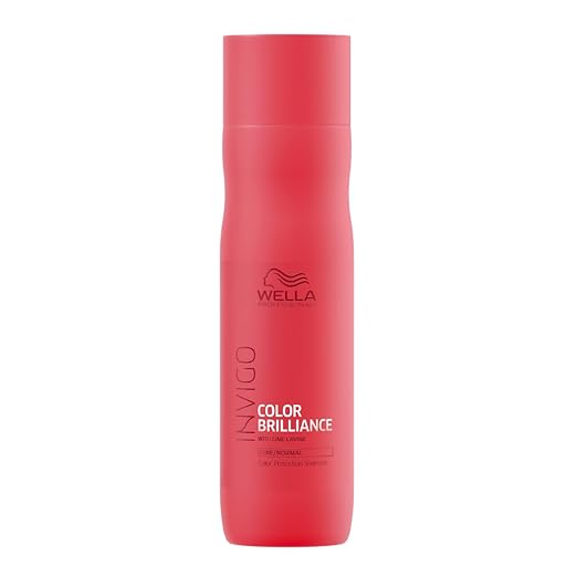 Wella Professionals Invigo Color Brilliance Shampoo | Deep Nourishment for Vibrant, Long-Lasting Color | 250 ml | With Lime Caviar, Metal Purifier