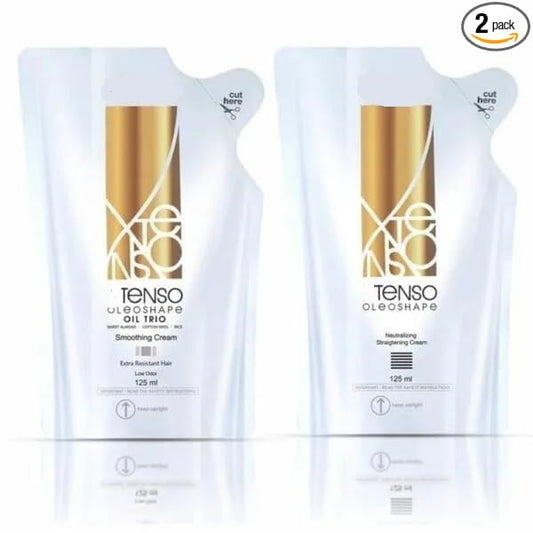 |_|0|REA|_ Profesionnels X.T.E.N.S.0 0leoshape Smoothing Resistant Hair Straightener 12ml + Neutralizing Cream 125ml