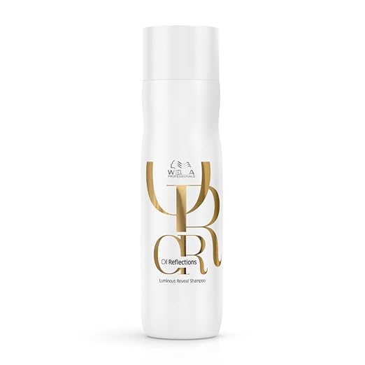 Wella Professionals Oil Reflections Shampoo | Adds Gloss, Frizz Control & Softness for All Hair Types | 250 ml