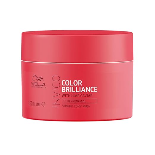 Wella Professionals Invigo Color Brilliance Hair Mask | Deep Nourishment for Vibrant, Long-Lasting Color | 150 ml | With Lime Caviar, Metal Purifier