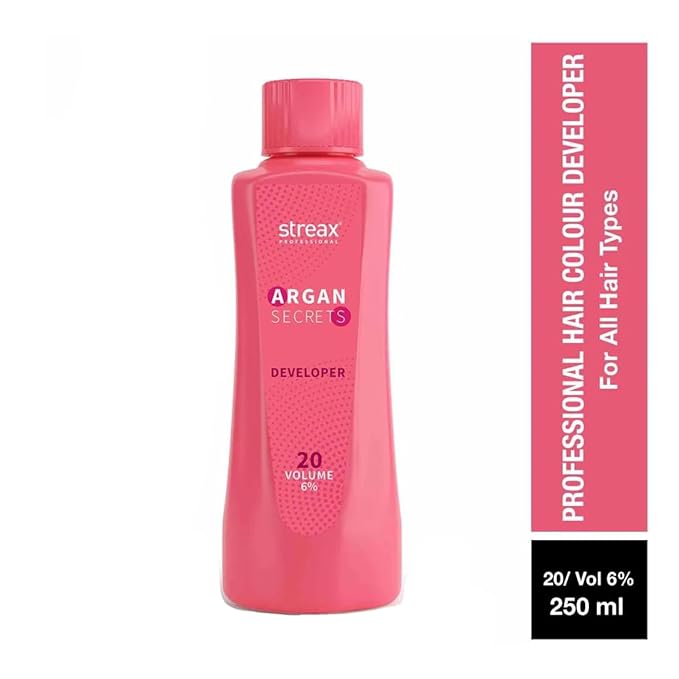 Streax Professional Streax Ultralight, Highlights - Blonder 350G+ Developer 250 Ml Volume20 (2 Items In The Set) - Blonde