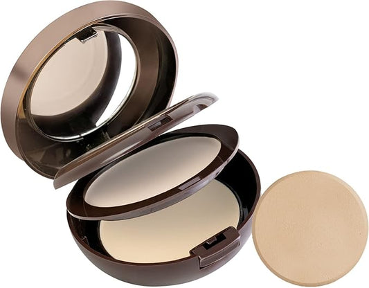 MARS 3In1 Oil Control Air Brush Matte Compact Powder for Oily Skin Type Compact