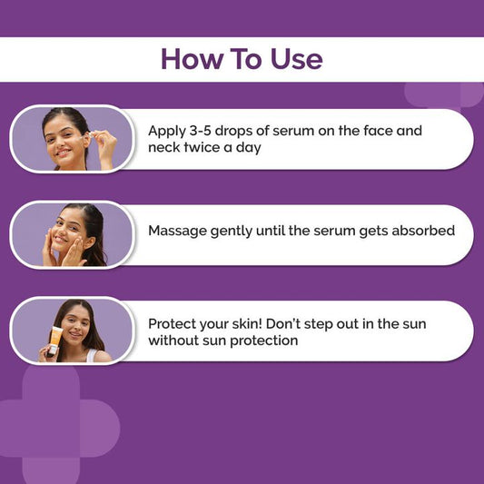 2% Kojic Acid Face Serum with 1% Alpha Arbutin & Niacinamide - 30 ml
