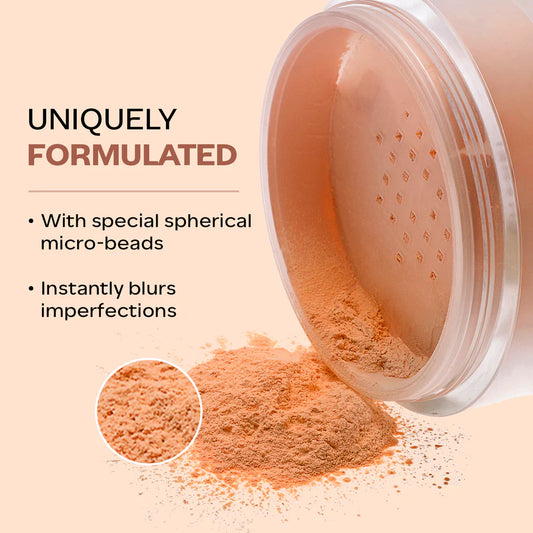 Setting and Finishing Loose Powder