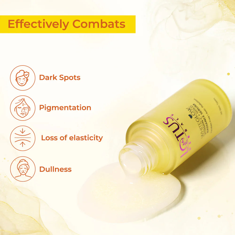 WhiteGlow VITAMIN-C + Gold RADIANCE SERUM