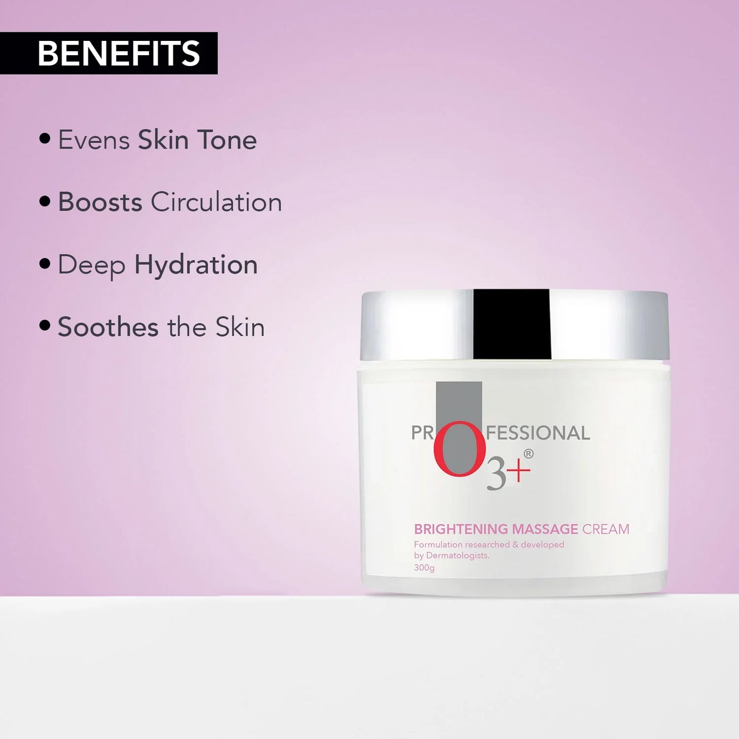 O3+Brightening Massage Cream 300G
