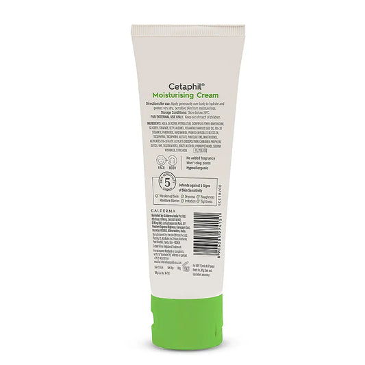 Cetaphil Moisturising Cream 80g for dry to normal sensitive skin