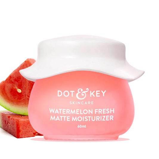 DOT & KEY Watermelon Superglow Matte Oil Free Moisturizer For Face With Watermelon Extracts
